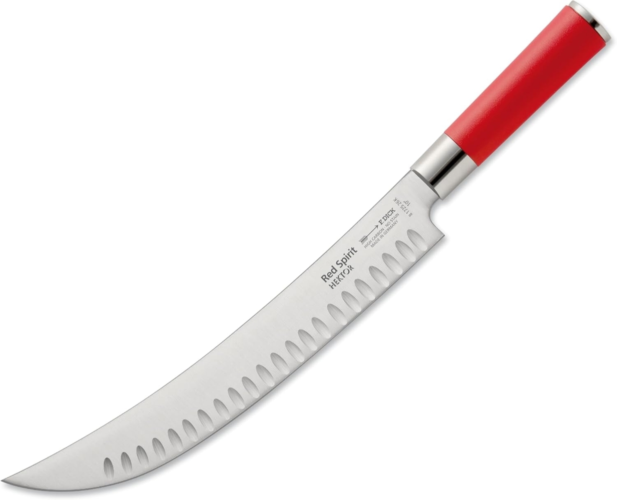 Friedrich Dick Red Spirit Zerlegemesser Hektor mit Kullenschliff, Klingenlänge 26 cm Bild 1