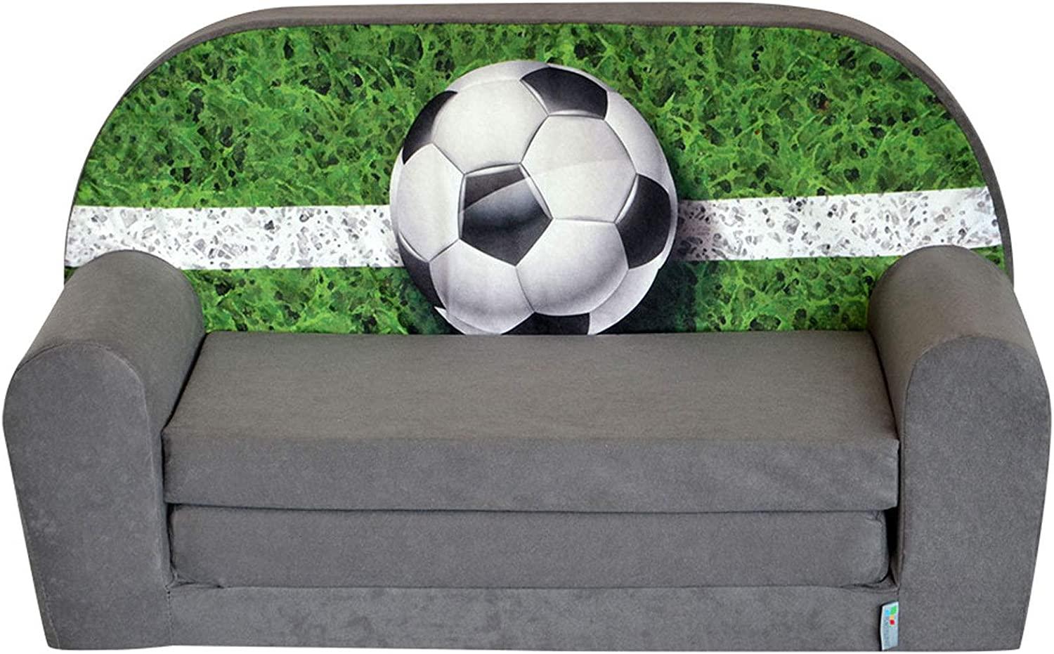 Fortisline 'Football' Kindersofa Mini zum Aufklappen Bild 1