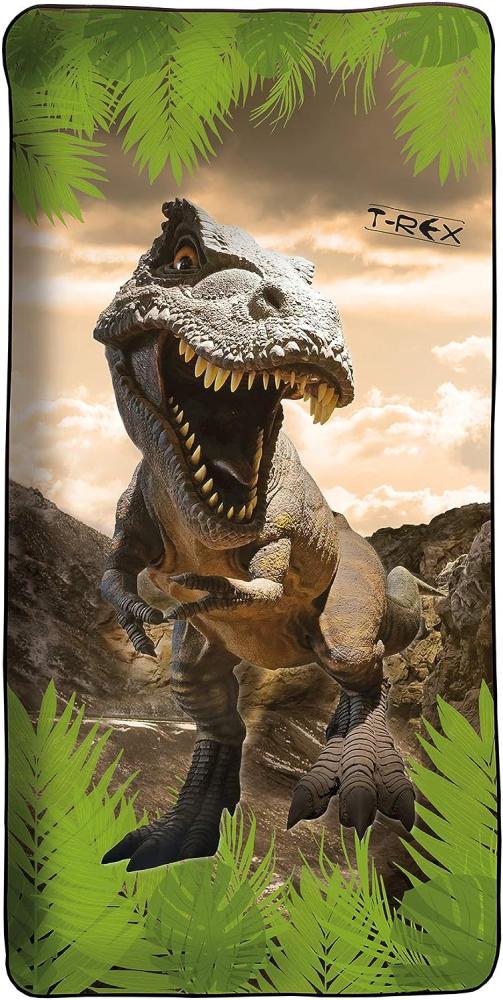 Kinder Badetuch Tyrannosaurus, 60 x 120 cm, 1 Stück Bild 1