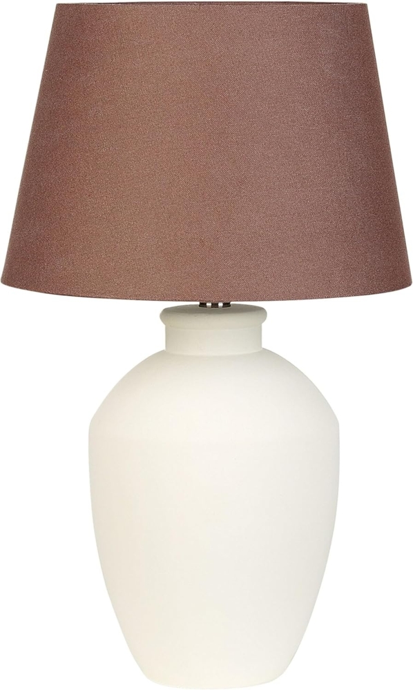 Tischleuchte ARCOS Keramik Weiß Bild 1