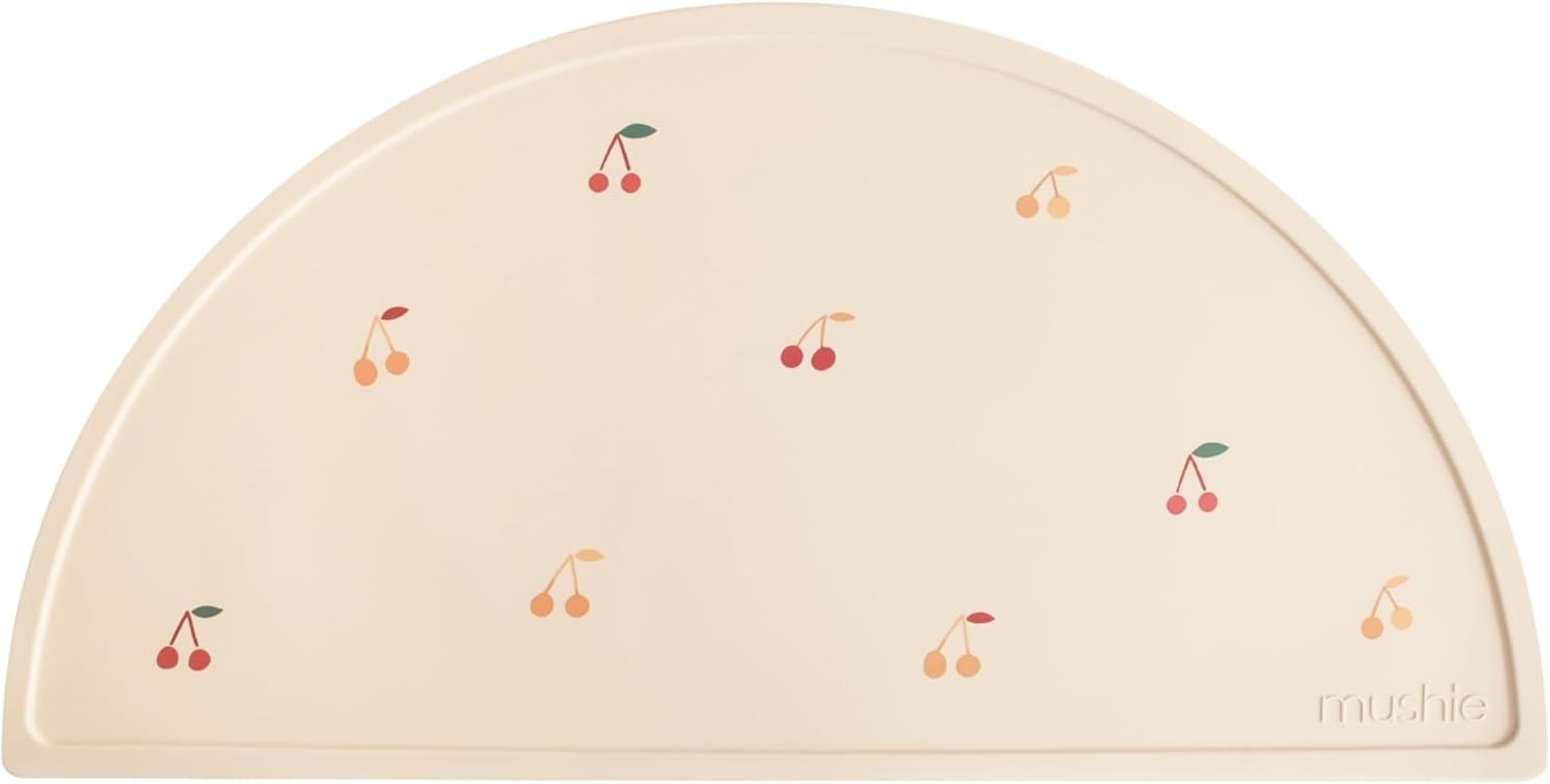 Mushie Silikon Matte / Platzdeckchen Cherries Bild 1