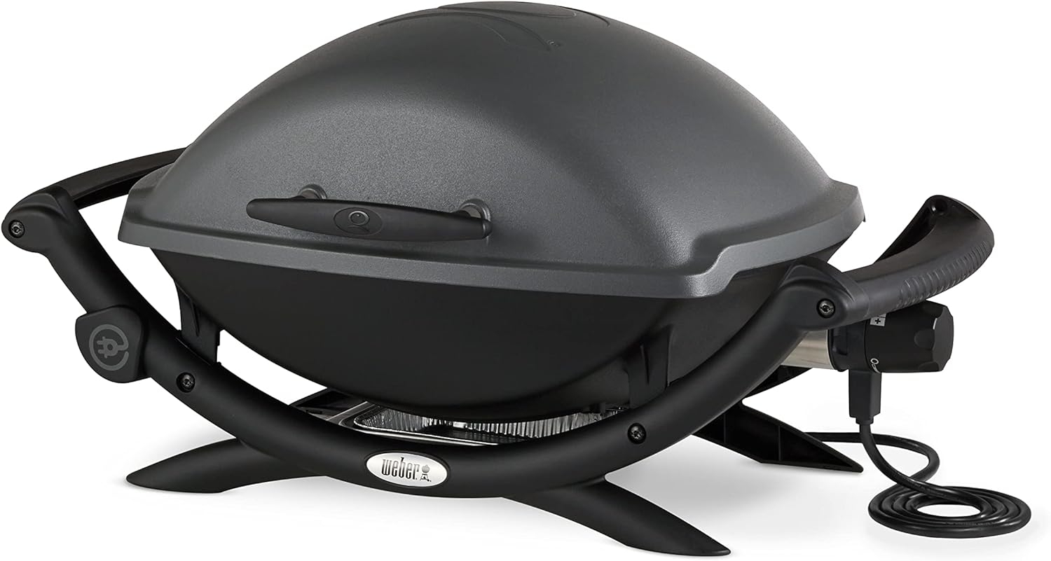 Weber Q2400 Elektrogrill Dunkelgrau Bild 1