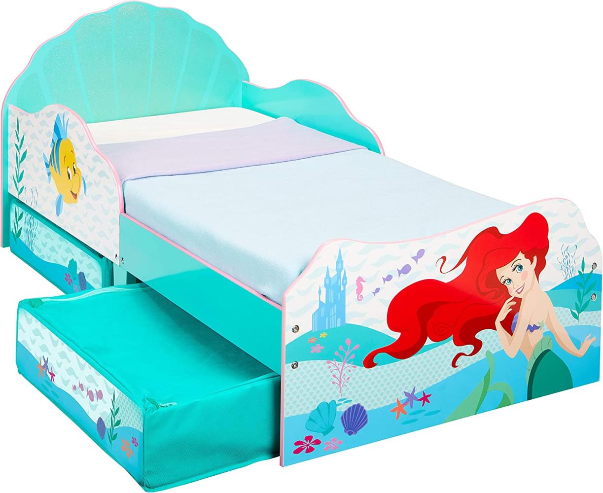 Worlds Apart 'Disney Prinzessin Arielle' Kinderbett mit Stauraum, 70x140 cm Bild 1