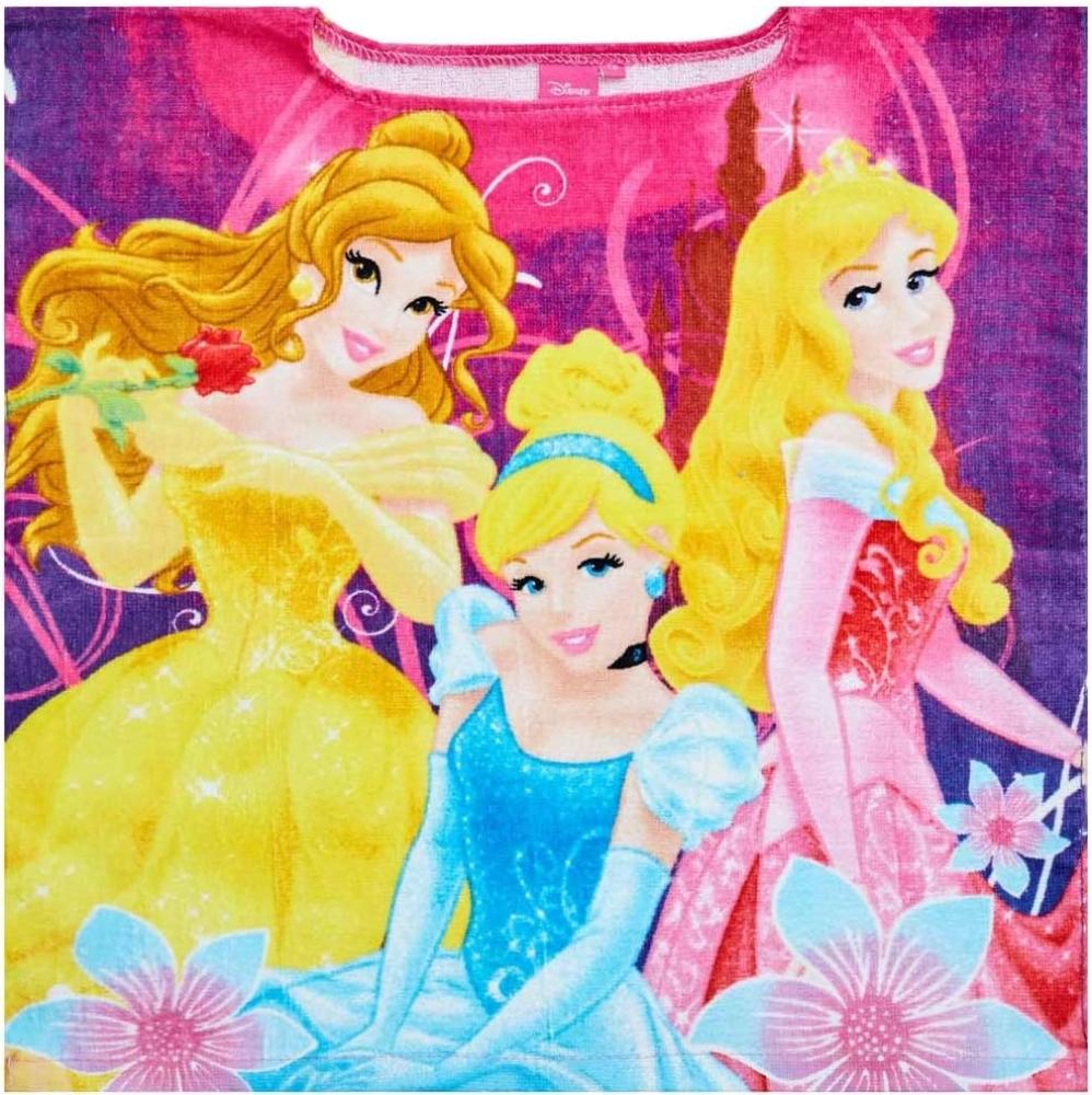 Disney Princess Mädchen Badeponcho ohne Kapuze Bild 1