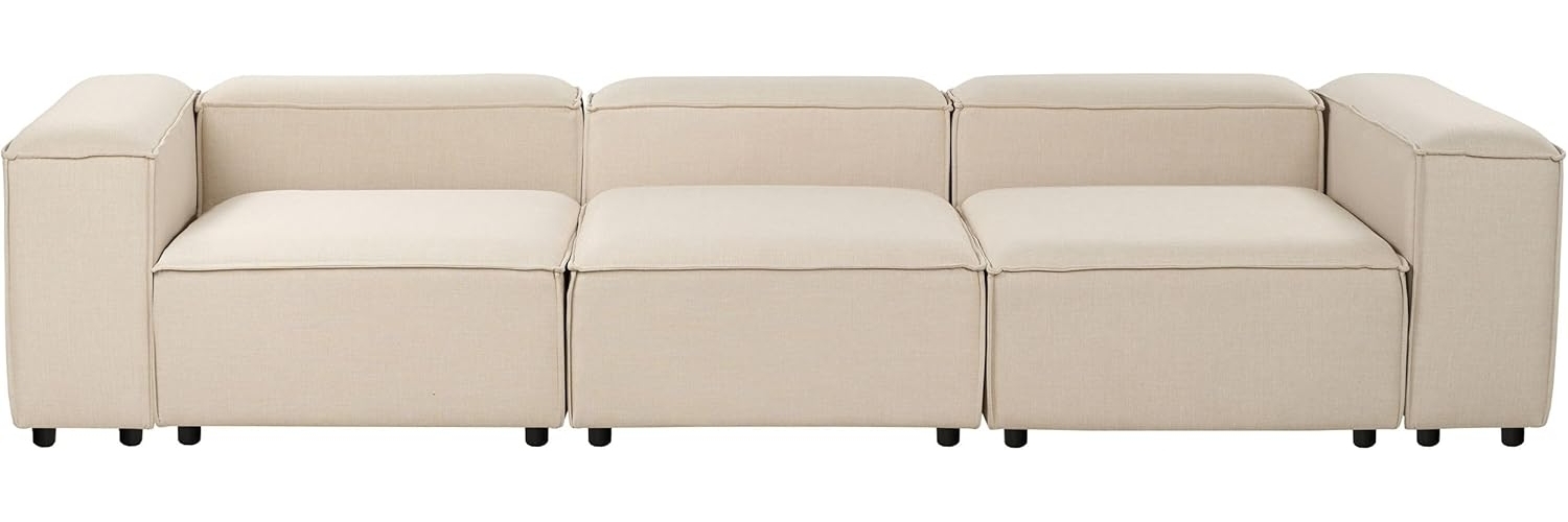 3-Sitzer Sofa Stoff beige ARDAL Bild 1