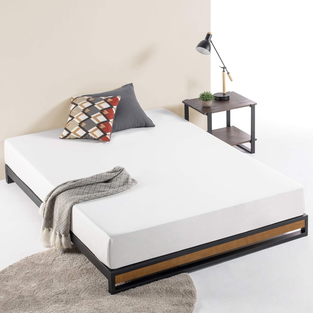 Zinus Suzanne 15,2 cm-Plattformbett ohne Kopfteil / Matratzenbasis/ Keine Boxspring erforderlich/Bed-in-a-Box/ Schnelle, einfache Montage/ 160x190 cm Bild 1