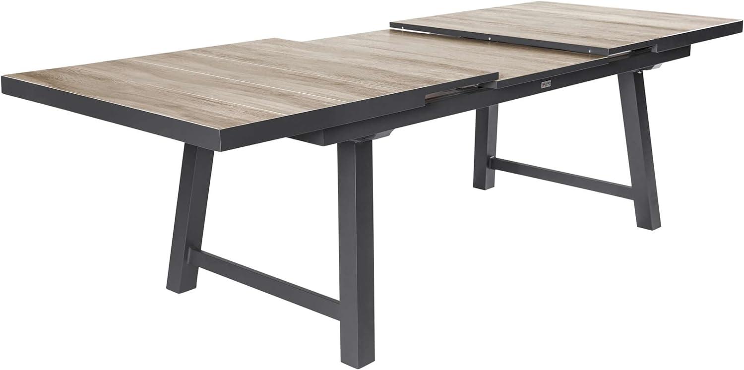 LC Garden Komido Ausziehtisch A-Fuß braun 200-260 Bild 1