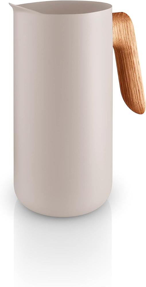 Eva Solo Kanne Nordic Kitchen, Servierkanne, Teekanne, Edelstahl, Eichenholz, Sand, 1. 4 L, 520442 Bild 1