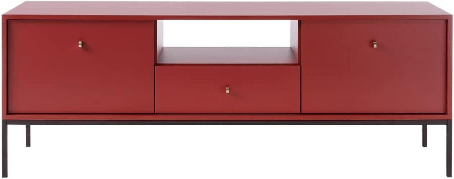 Selsey MONNE-TV-Schrank 153 cm, Weinrot, 153,4 x 56,2 x 39 Bild 1