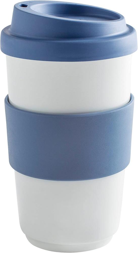 KAHLA fillit To Go Becher 0,40 l Banderole stormy blue Bild 1