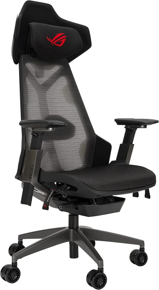 ASUS ROG Destrier Gaming Chair Büro Stuhl - Schwarz - Mesh - Bis zu 150 kg Bild 1