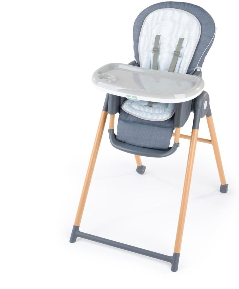 ingenuity Hochstuhl Proper Positioner™ 7-in-1 Deluxe High Chair - Chambray Bild 1