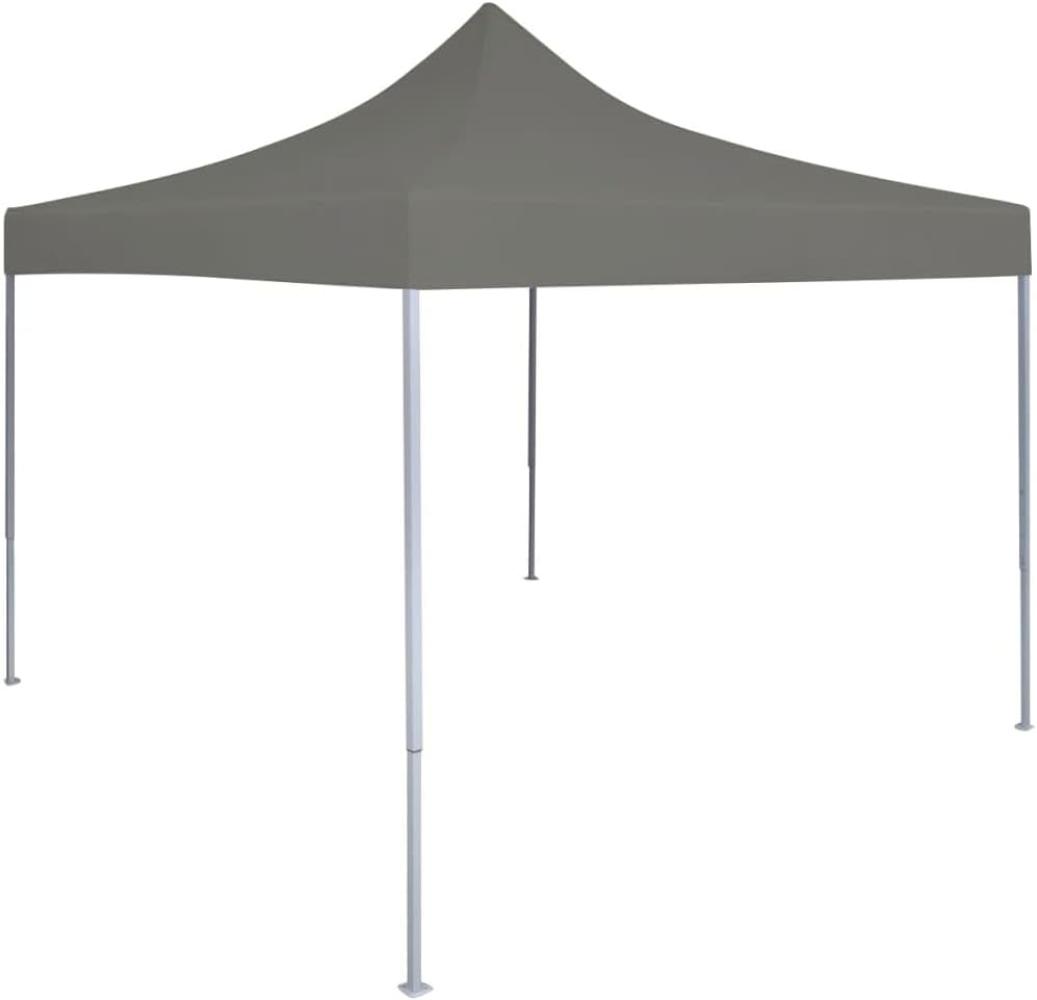 vidaXL Faltzelt Partyzelt Pop-Up 3 x 3 m Anthrazit 44963 Bild 1