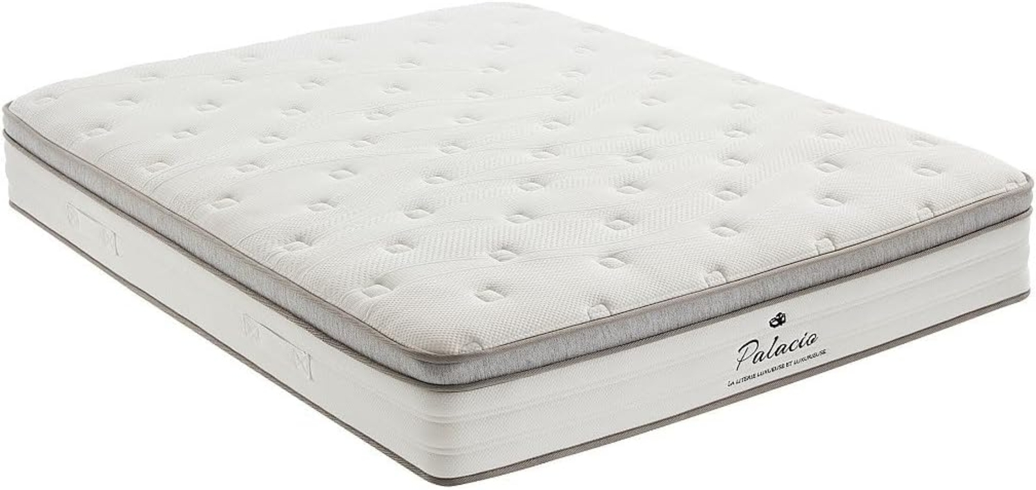 Vente-unique - Matratze 180x200 cm - Taschenfederkern 7 Zonen + TPE - 28 cm - ONEBIA von PALACIO Bild 1