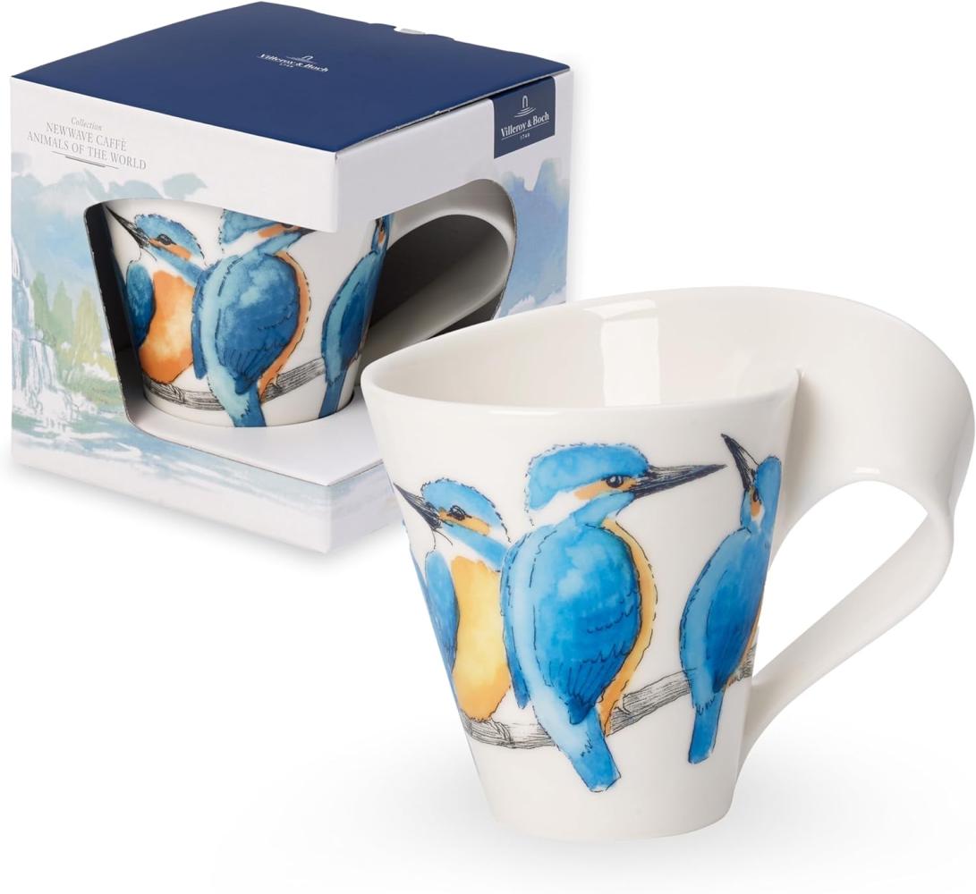 Villeroy & Boch NewWave Caffè Becher mit Henkel 300 ml Eisvogel - DS Bild 1