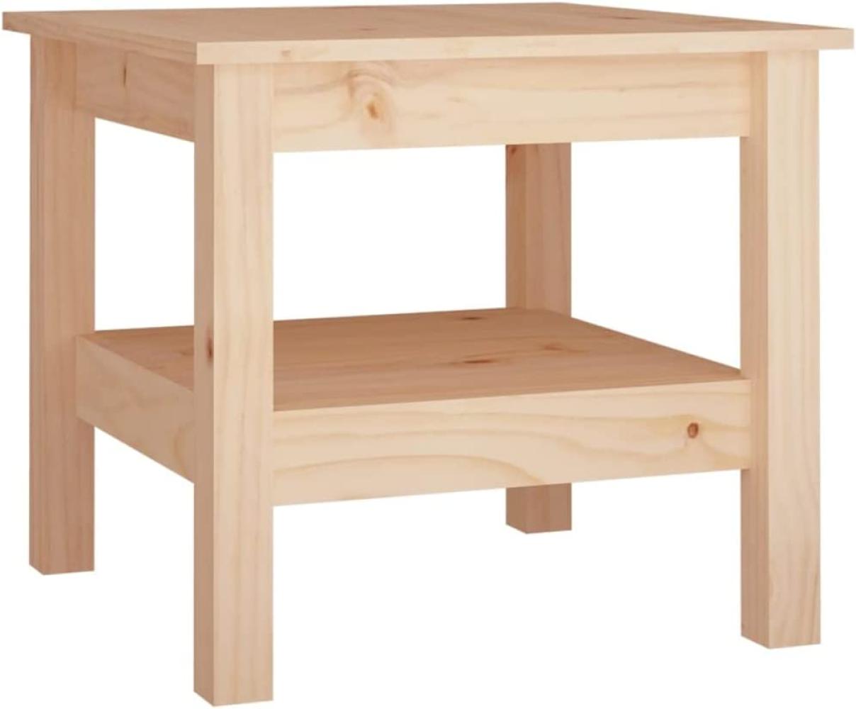 vidaXL Couchtisch 45x45x40 cm Massivholz Kiefer 814264 Bild 1