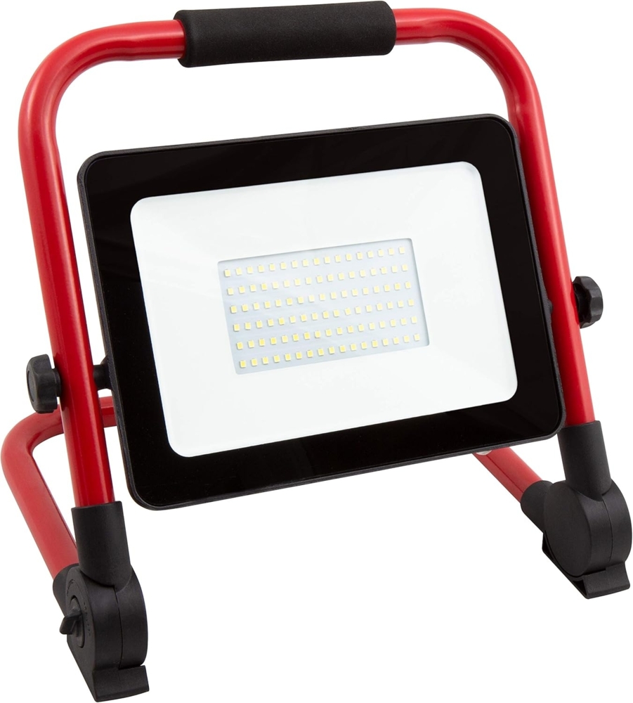 LED Baustrahler mit Akku McShine ''LEB-50-B'' 3500lm, 50W, IP54, 4000K neutralweiß Bild 1