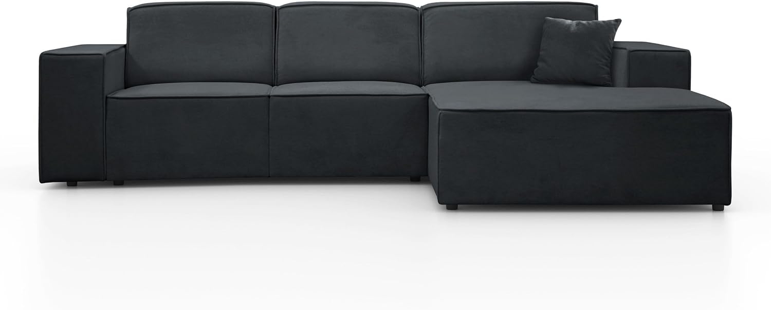 Beautysofa Ecksofa PEDRO, Breite: 267cm, viele Farbvarianten Bild 1