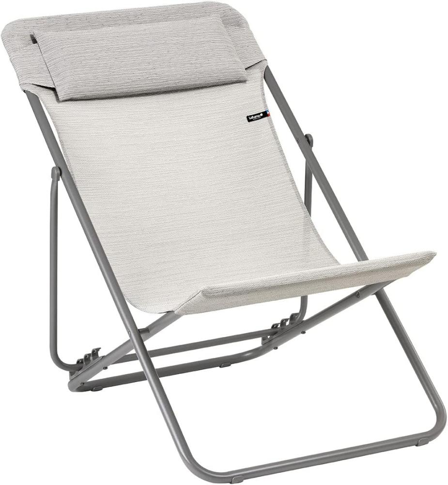 Maxi Transat + Relaxsessel grau Batyline® Duo Bild 1