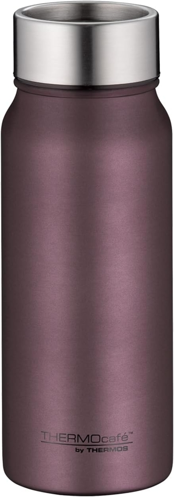 THERMOcafé by THERMOS TC DRINKING MUG burgundy mat 0,50l, Thermobecher Edelstahl, Isolierbecher, Kaffeebecher to go, auslaufsicher, 9 Stunden heiß 18 Stunden kalt, spülmaschinenfest, BPA-frei Bild 1