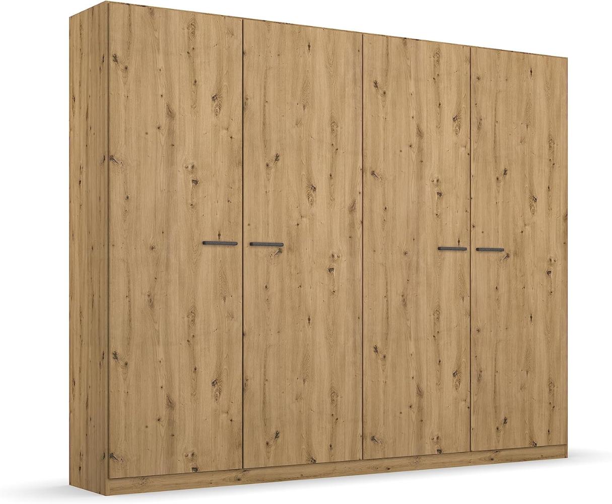 Kleiderschrank FLORENZ, Eiche Artisan, ohne Spiegel, 226 x 210 x 54 cm Bild 1