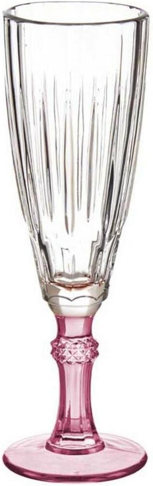 Champagnerglas Kristall Rosa 6 Stück (170 Ml) Bild 1