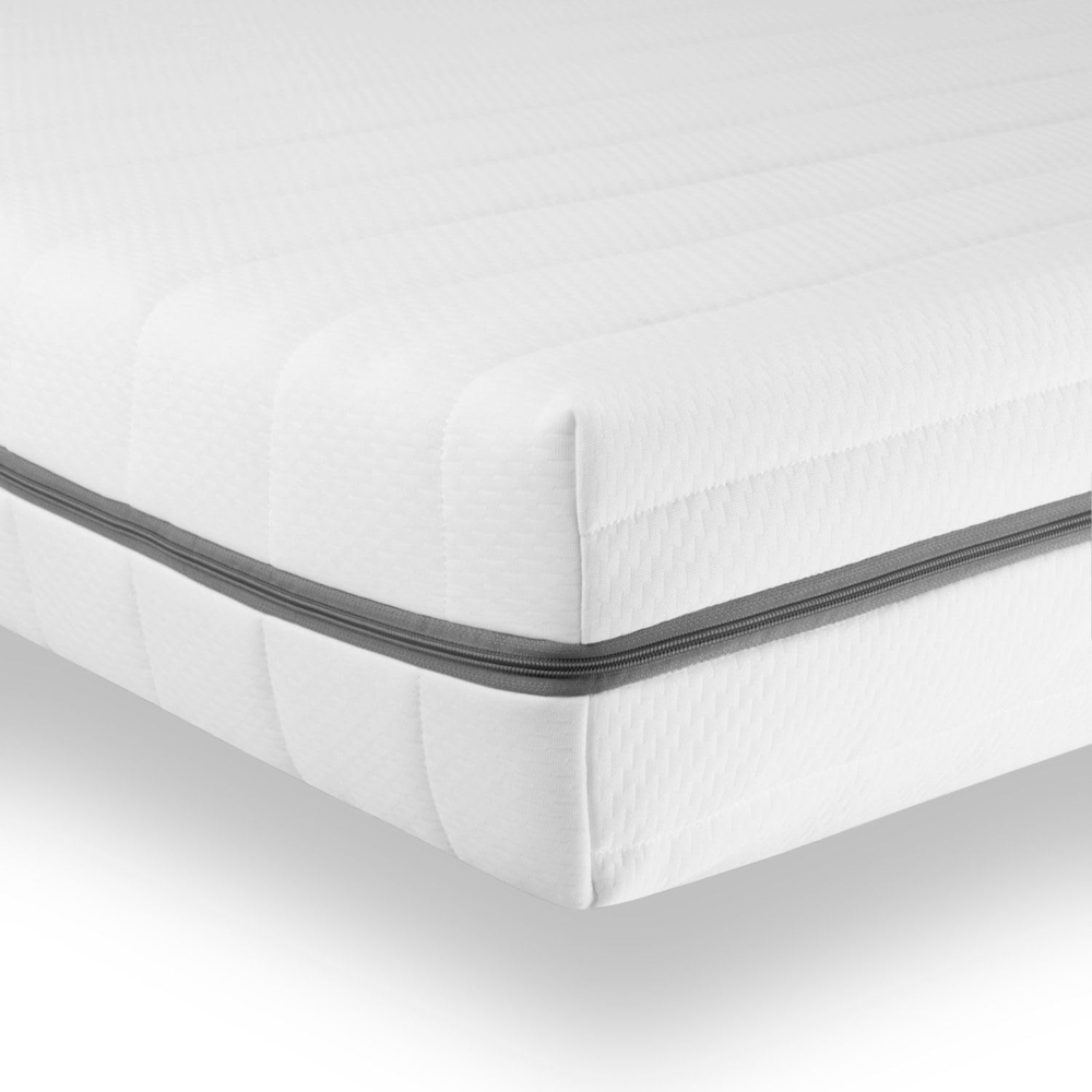 Sleepneo Matratze 200x200 - Ergonomische Kaltschaummatratze - 7 Zonen Matratze - Matratze H2 H3 - Oeko TEX Zertifiziert - Waschbarer Bezug - 2in1 Matratzen Härtegrad - atmungsaktiv - Höhe 15 cm Bild 1