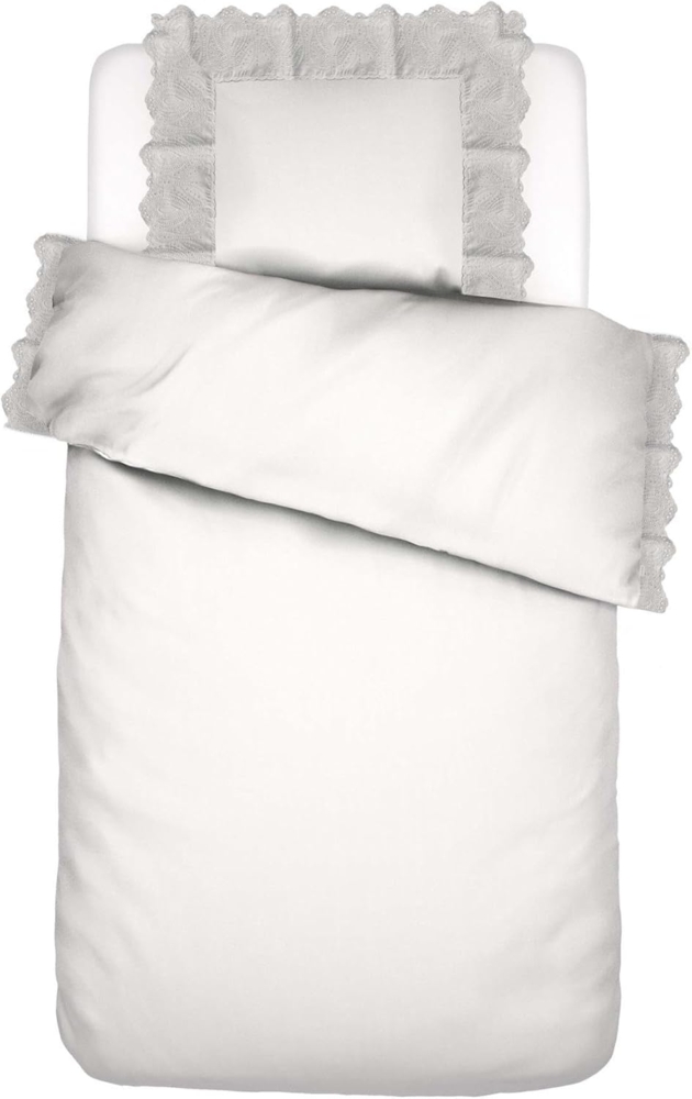 Essenza Mako-Satin Bettwäsche Maen White Bild 1