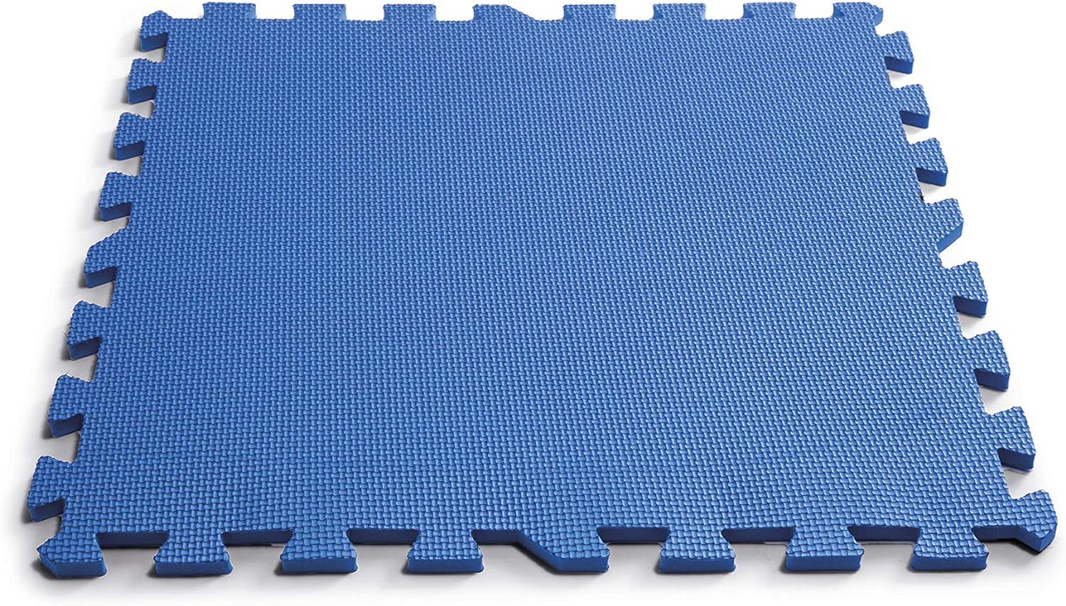 Intex Pool-Bodenschutzfliesen 8 Stk. 50 x 50 cm Blau 92033 Bild 1