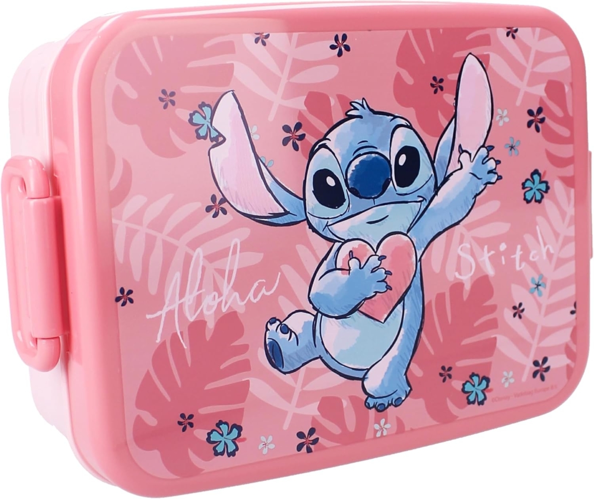 Lilo & Stitch Lunchbox Brotbox Vielseitige Pausenbox Bild 1