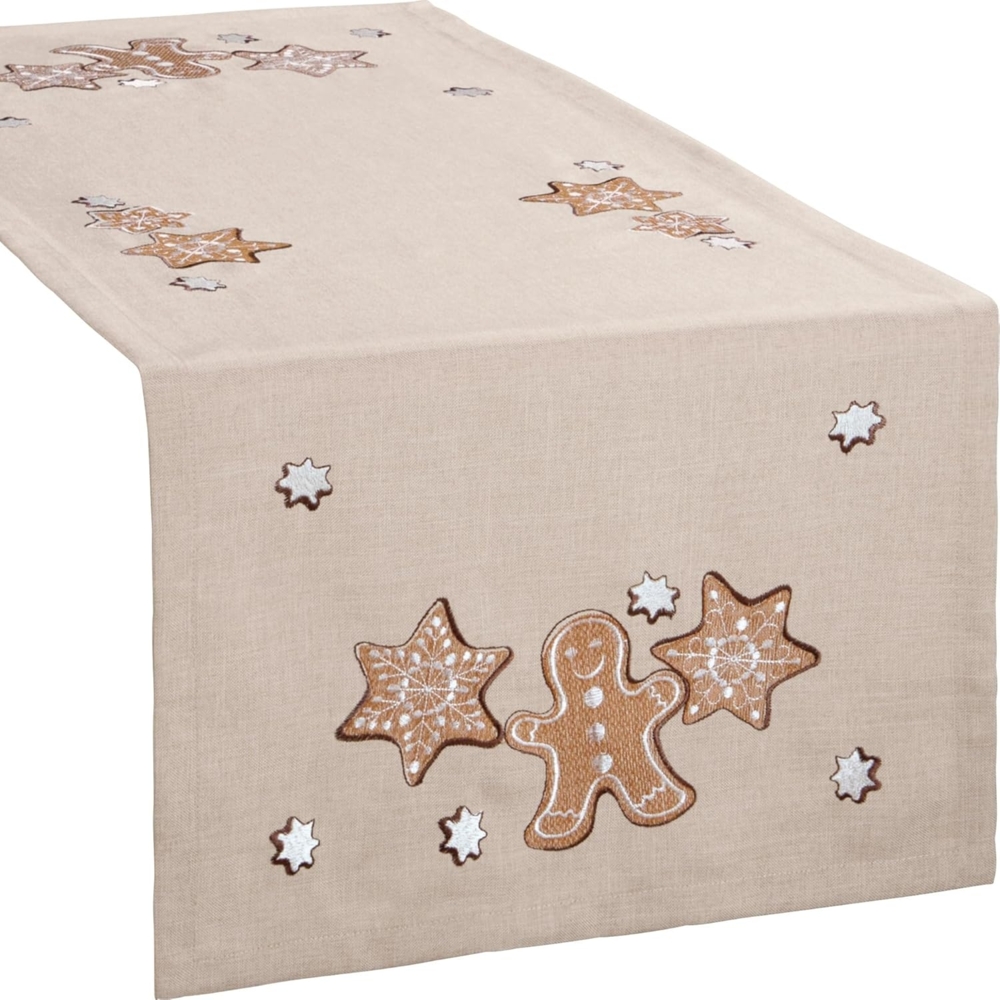 REDBEST Tischdecke Tischläufer "Lebkuchen", Motiv Bild 1
