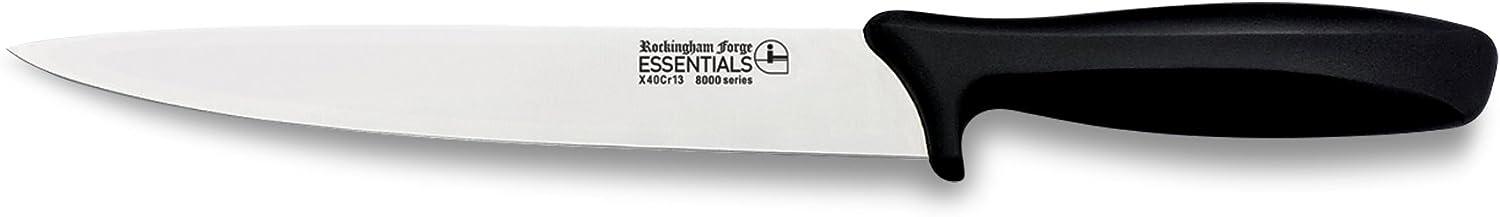 Rockingham Forge 8007CA Tranchiermesser, Edelstahl, Schwarz, 8'' Bild 1