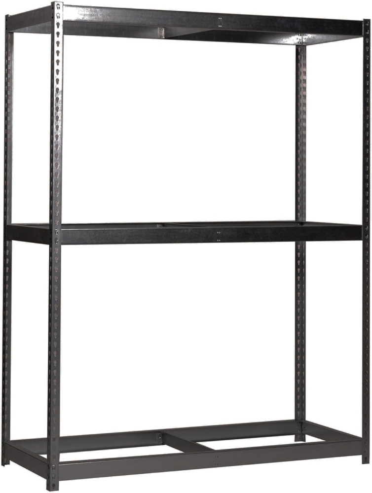 Simon Rack SimonTaller Industrieregal, 2000 x 1500 x 450 mm, 600 kg Biegepunkt, 3 Höhen, ohne Einlagen, Regale, Metallregale, Anthrazit Bild 1