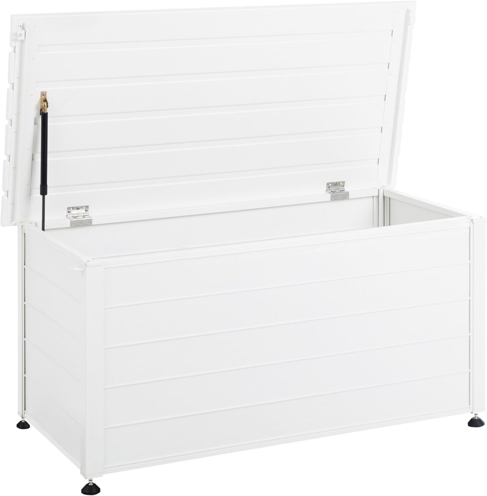 Aufbewahrungsbox CAMPALTO Metall 123 cm 60 cm Weiß Bild 1