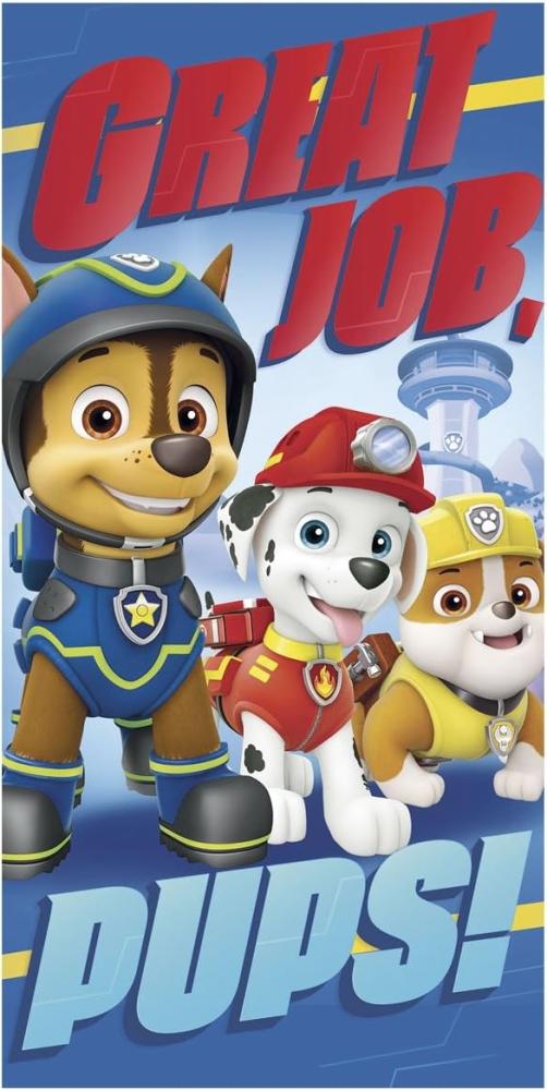 Handtuch Paw Patrol Baumwolle 'Great Job' 70x140 cm Bild 1