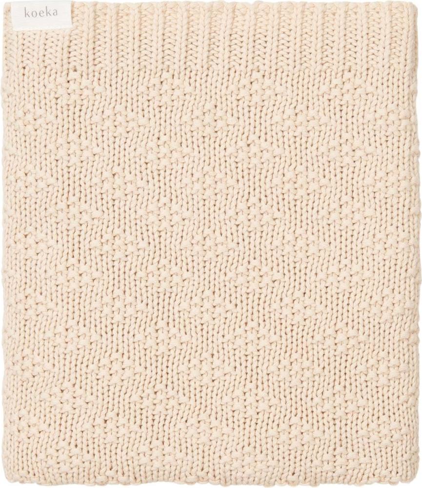 Koeka Braga Babydecke - 75 x 90 cm - Warm White We Bild 1