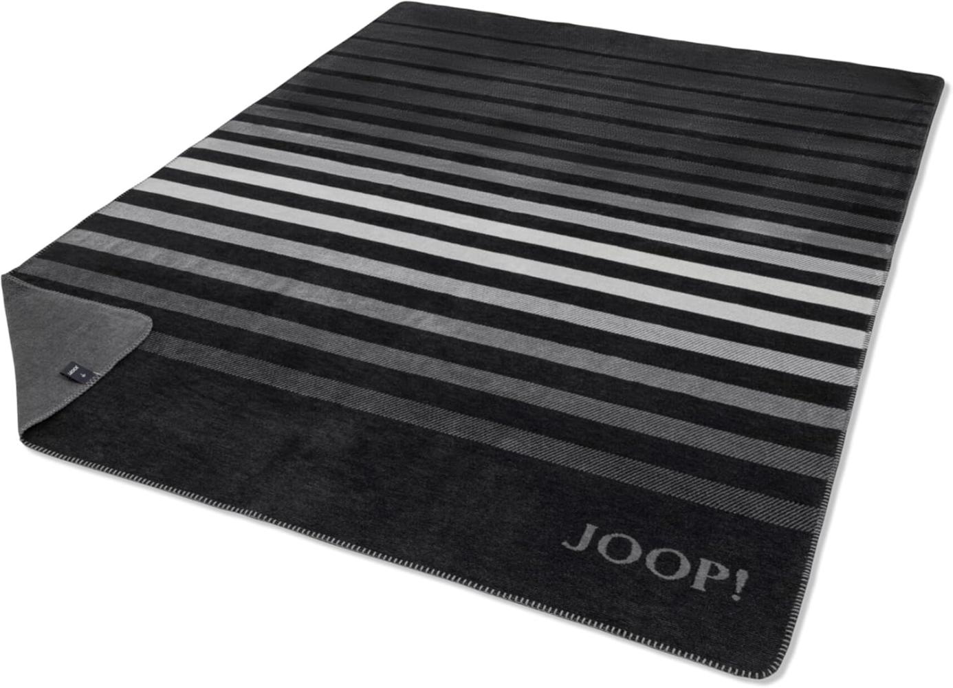 JOOP Wohndecke Shutter|150x200 cm| schwarz Bild 1