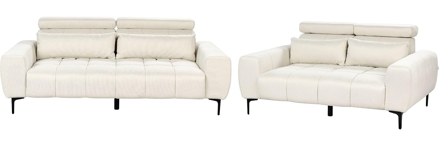 5-Sitzer Sofa Set creme VEGAMO Bild 1