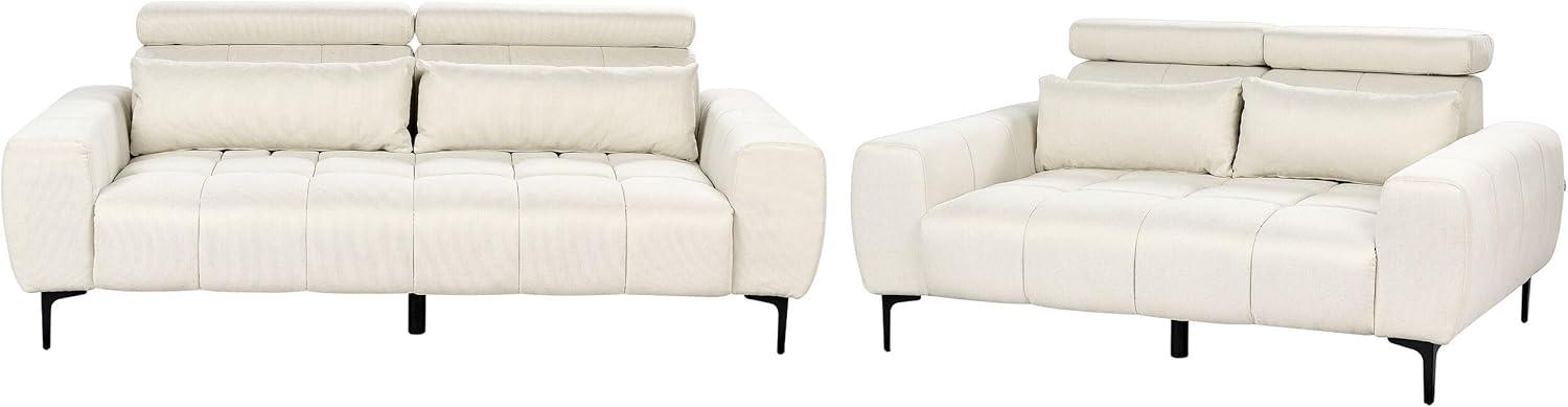 5-Sitzer Sofa Set creme VEGAMO Bild 1