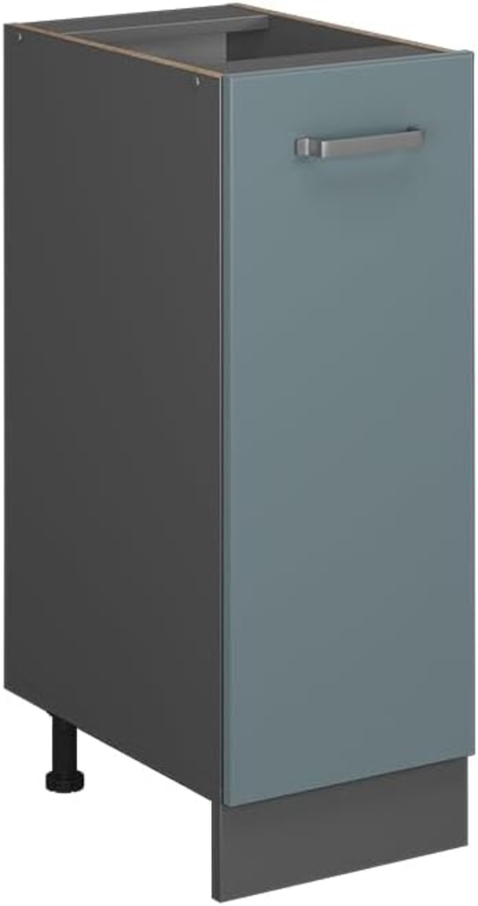 Vicco Apothekerschrank R-Line, Blau-Grau/Anthrazit, 30 cm ohne Arbeitsplatte Bild 1