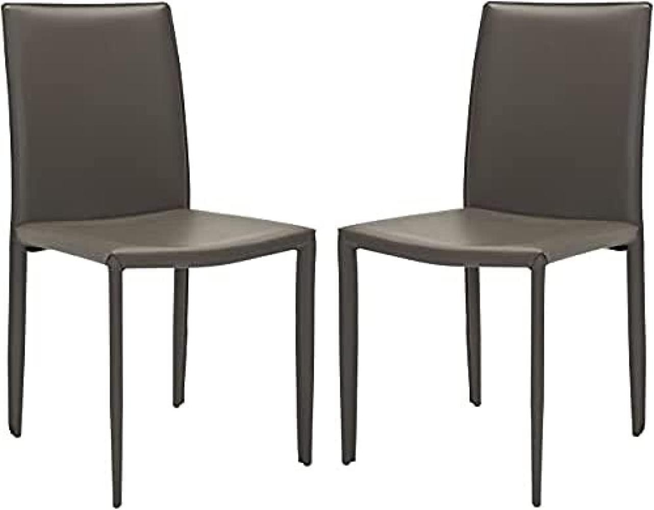 Safavieh Akzentstuhl, Set von 2, Metall, anthrazit, 48 x 57 x 90.93 cm Bild 1