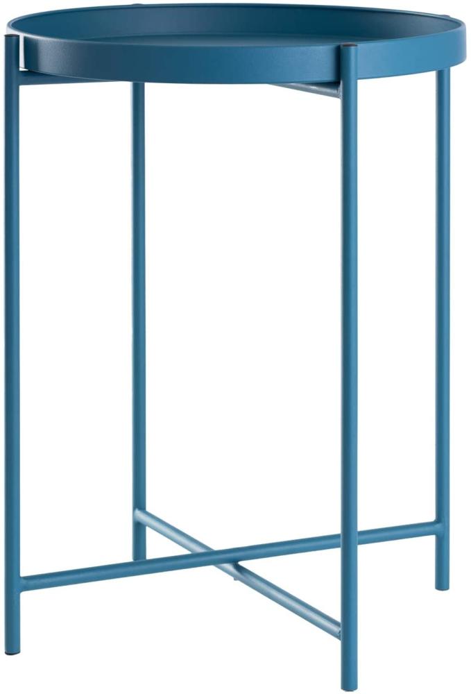 Beistelltisch Tabletttisch rund Ø38xH50cm Metall Bild 1