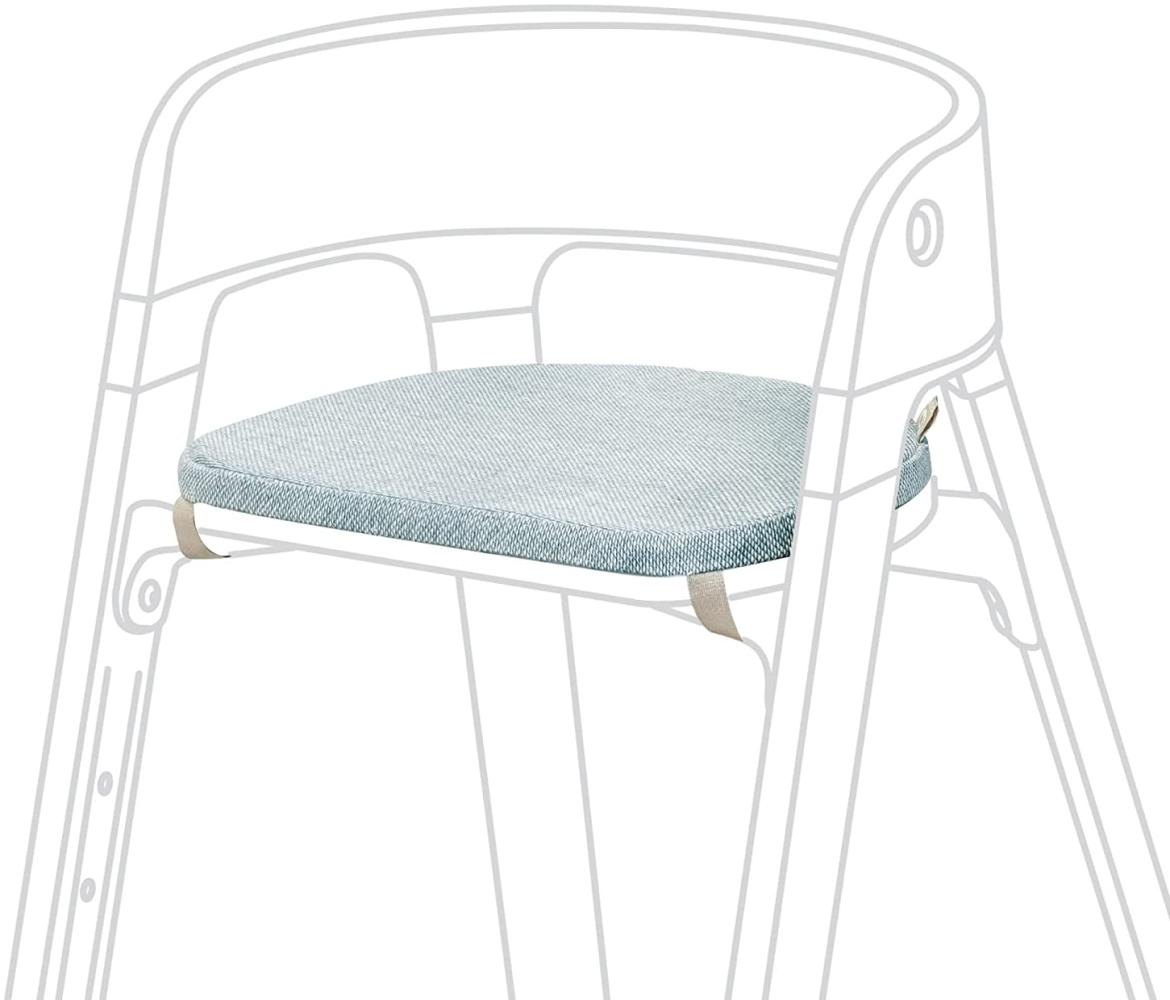 Stokke Steps Sitzkissen Chair Cushion Jade Twill Bild 1