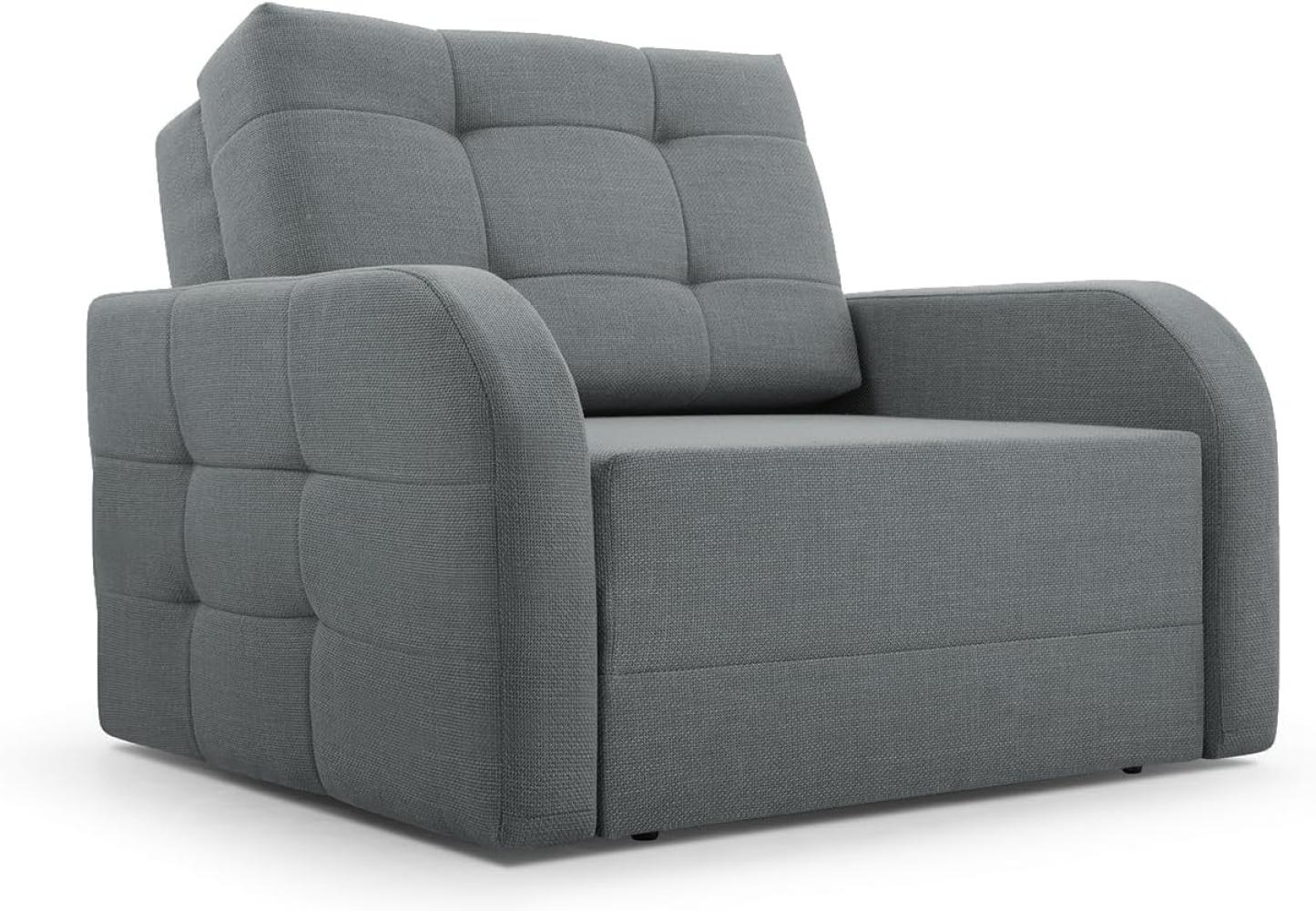 MOEBLO Kindersofa Porto 80, Schlafsessel Sofa Sessel Jugendsofa Schlafsofa 1-Sitzer Gästebett, mit Schlaffunktion, mit Bettkasten Bild 1