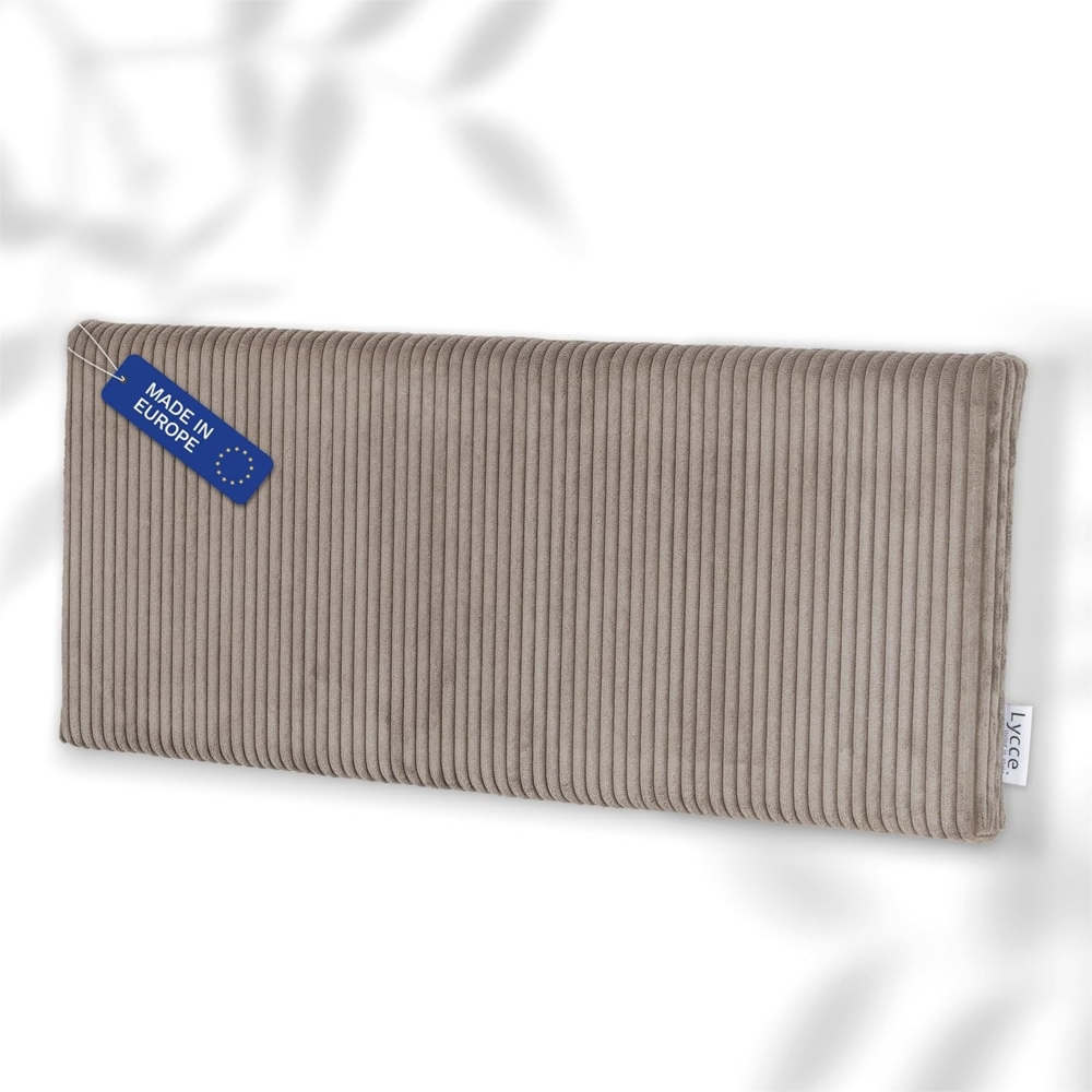 Lycce Kopfstütze Wandkissen Cord - Wandpolster Kopfteil Betten & Rückenkissen Sitzbank, (1 St) Bild 1