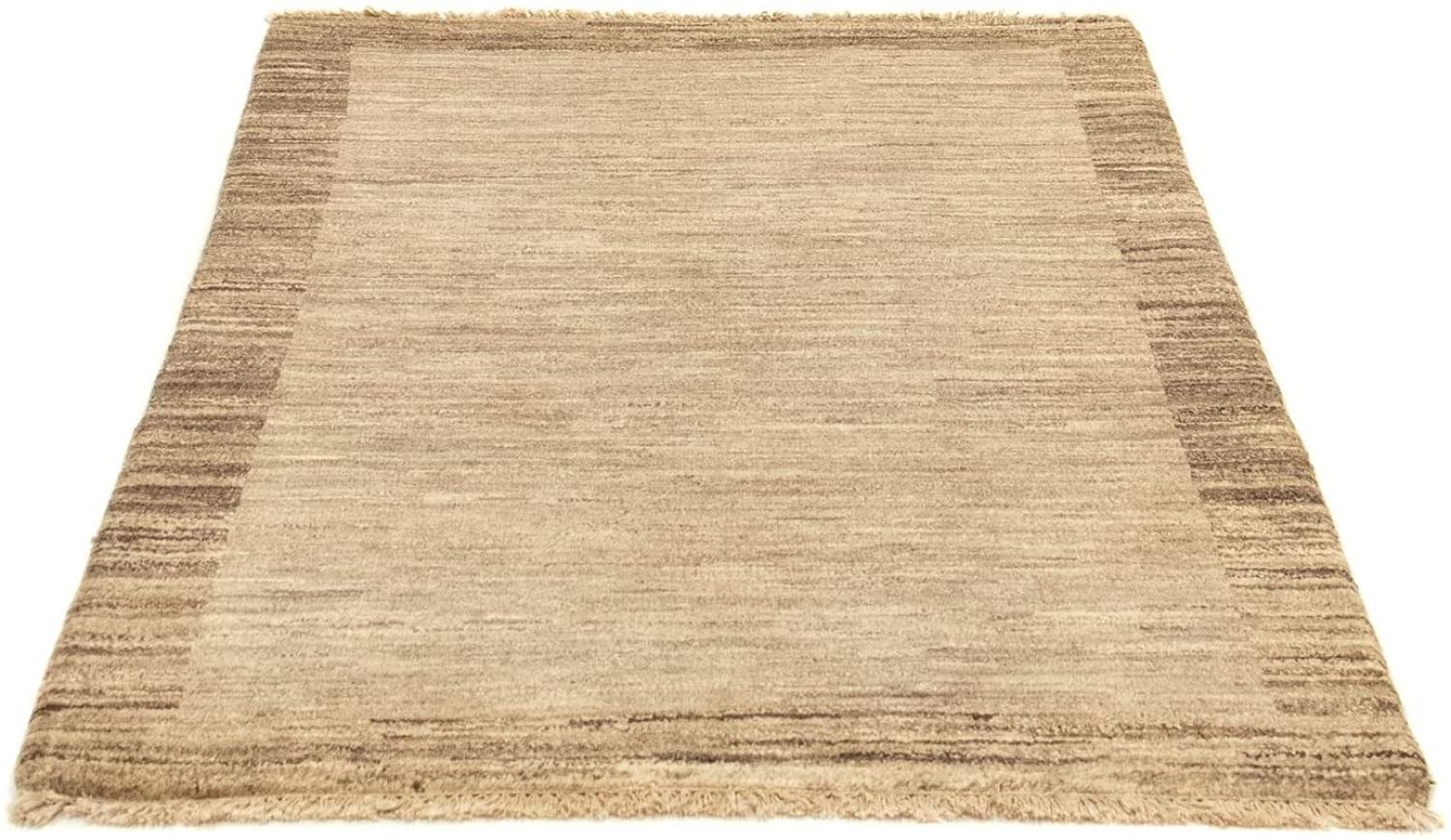 Morgenland Gabbeh Teppich - Indus - 152 x 99 cm - beige Bild 1