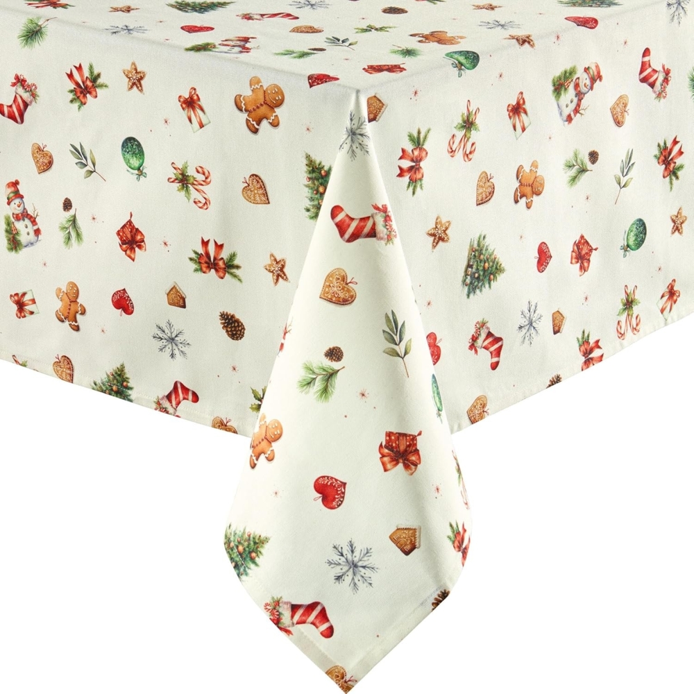 Erwin Müller Tischdecke Tischdecke "Noel", Baumwolle Motiv Bild 1