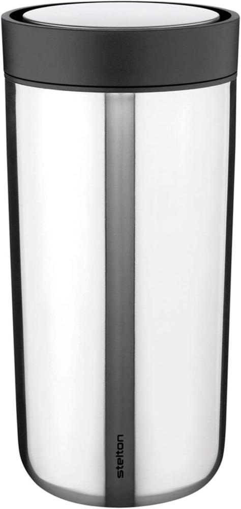 To Go Click Edelstahl Doppelwand 0,4 l. - steel Stelton Becher Bild 1