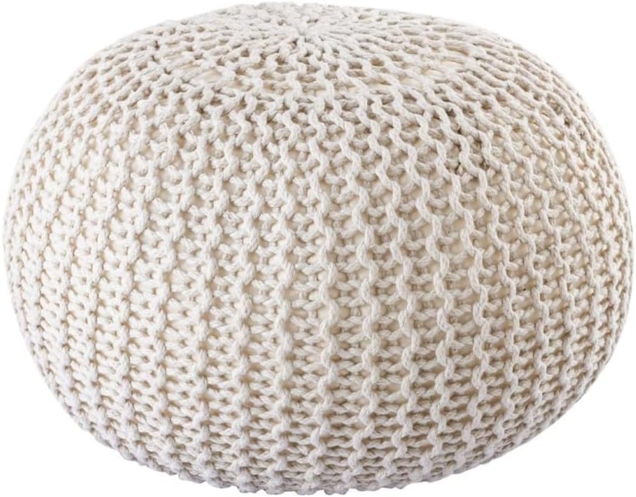 Amagohome Sitzhocker Pouf Outdoor ø 55 o. 45cm Bodenkissen Sitzpouf Hocker wetterfest pfleg Bild 1