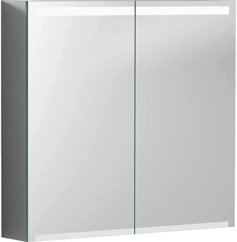 Geberit Option Spiegelschrank mit Beleuchtung, zwei Türen, Breite 75 cm, 500205001 - 500.205.00.1 Bild 1